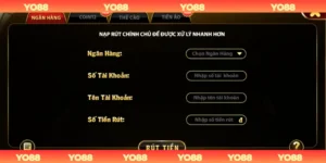 Rút Tiền YO88
