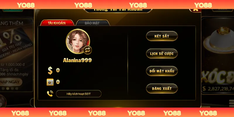 Đăng Nhập YO88