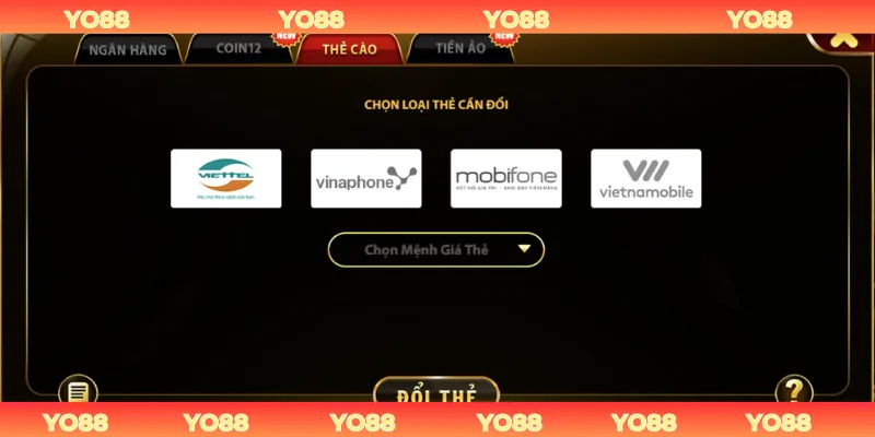 Rút Tiền YO88